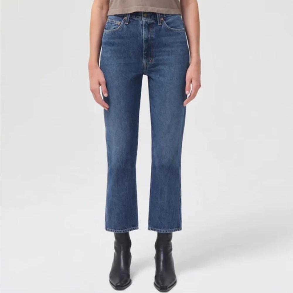 Agolde Pinch Waist High Rise Kick Jeans